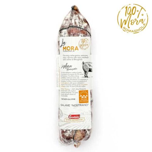 Salame "Nostrano" di Mora Romagnola